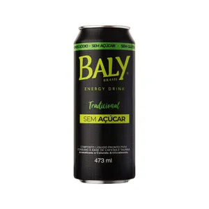 Energético Baly Tradicional Sem Açúcar 473ml ENERGETICO BALY TRADICIONAL S/ACUCAR 473