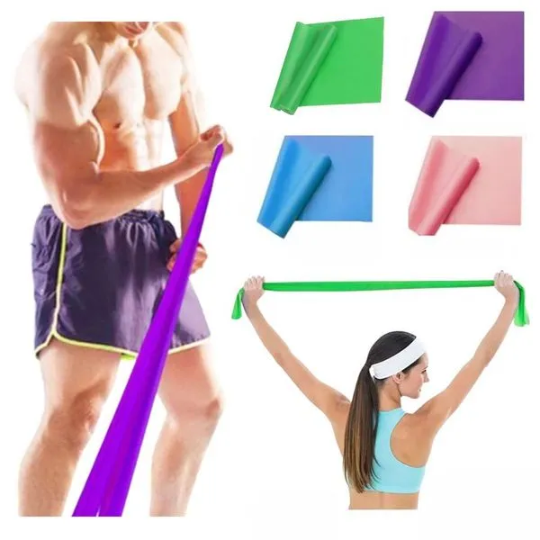 4 Faixas Elásticas Theraband Exercício Pilates Fisioterapia