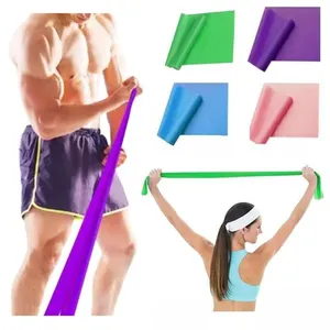 4 Faixas Elásticas Theraband Exercício Pilates Fisioterapia