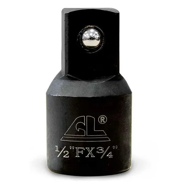 Adaptador para Soquete 1-2 Pol para 3-4 Pol Aço Cromo Vanádio Modelo 8924 Bremen Adaptador para Soquete 1-2 para 3-4 Pol Aço Cromo Vanádio 8924 Bremen