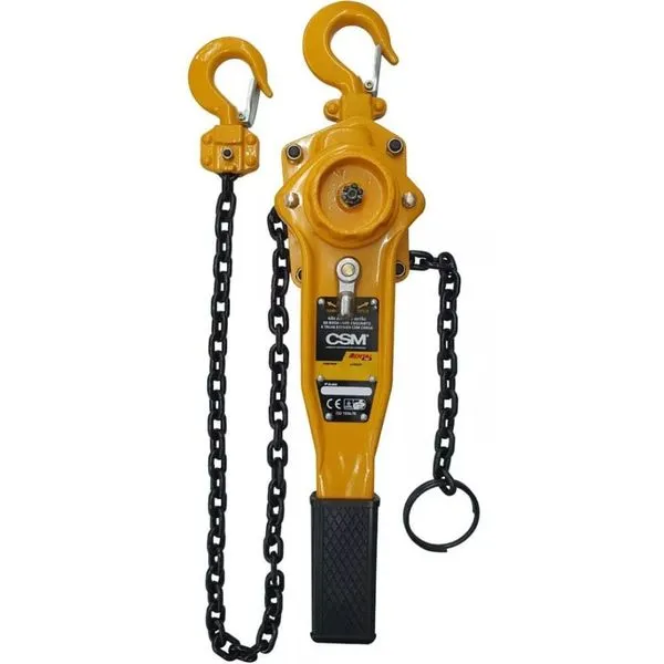 Talha Manual com Alavanca 40133019 1,5 Toneladas 1,5M Corrente Grau 80 CSM Acessórios Talha Manual com Alavanca 40133019 1,5 Toneladas 1,5M CSM Acessórios