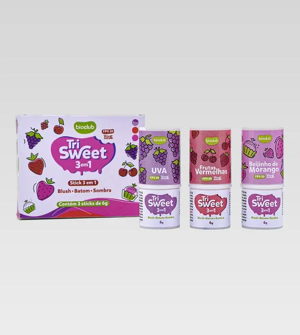 Tri Sweet Stick 3 em 1 - Blush, Batom e Sombra 623