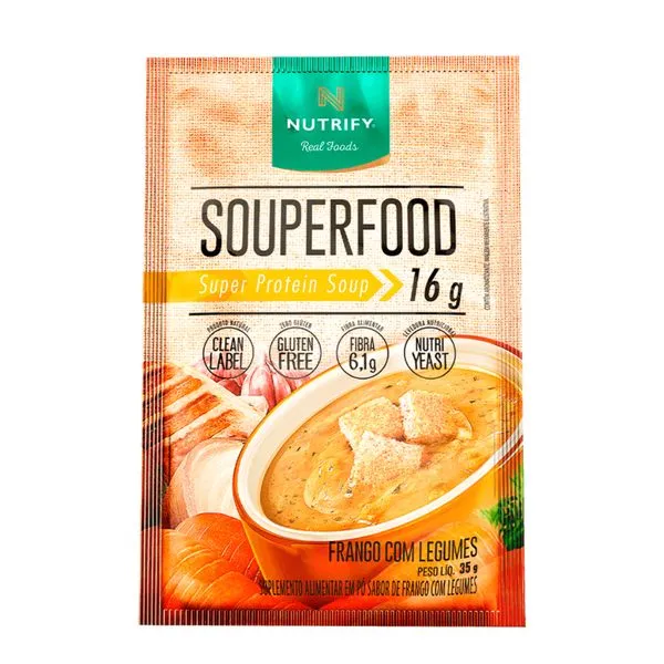 Souperfood Frango com Legumes Nutrify 35g