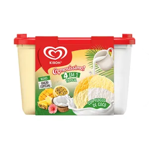 Sorvete Kibon Cremosíssimo 4 em 1 Tropical 2L