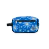 Necessaire Feminina Margaridas Azul U / Azul