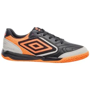 Chuteira Futsal N° 39 Umbro Pro Challenge Uptake Preto Laranja (MP)