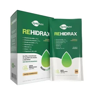 REHIDRAX 4 SACHES AGUA DE COCO QUALYNUTRI
