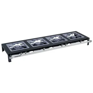 Fogão Industrial Stori Premium 4 Bocas 40x40 Em Linha M4 Pintado Metalmaq