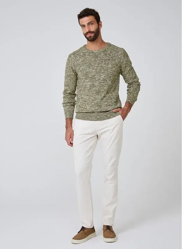 Tricot Rajado Bicolor Dudalina Masculina XGG
