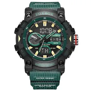 Relógio Esportivo Digital Pulseira De Silicone A Prova D´agua Verde