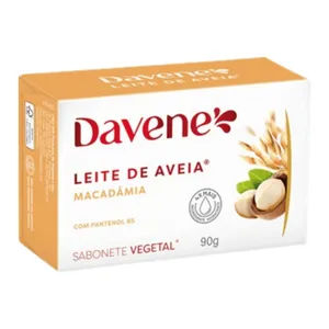 Davene Sabonete Leite De Aveia Macadamia 90g