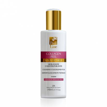 Loção Tônica Peel Line Collagen com 140ml