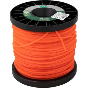 Fio de nylon 2,7 mm x 146 m laranja perfil quadrado 7200 EKILON GRASS