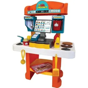 Lanchonete de Brinquedo Brincando de Profissões 56cm com Máquina de Cartão e Acessórios Big Star Lanchonete de Brinquedo Brincando de Profissões 56cm com Acessórios Big Star