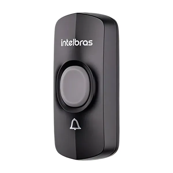 Campainha Sem Fio Com Bateria Cib 10 Preta 4520062 - Intelbras