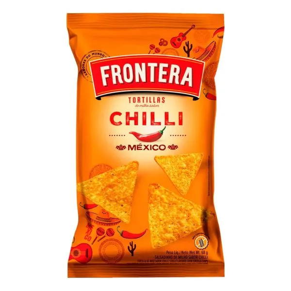 Tortillas de Milho Frontera Chilli México 68g