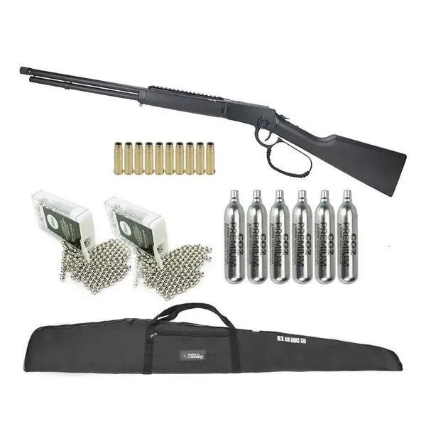 Carabina Rifle Pressão Co2 Legends Cowboy Renegade 4,5 + Kit