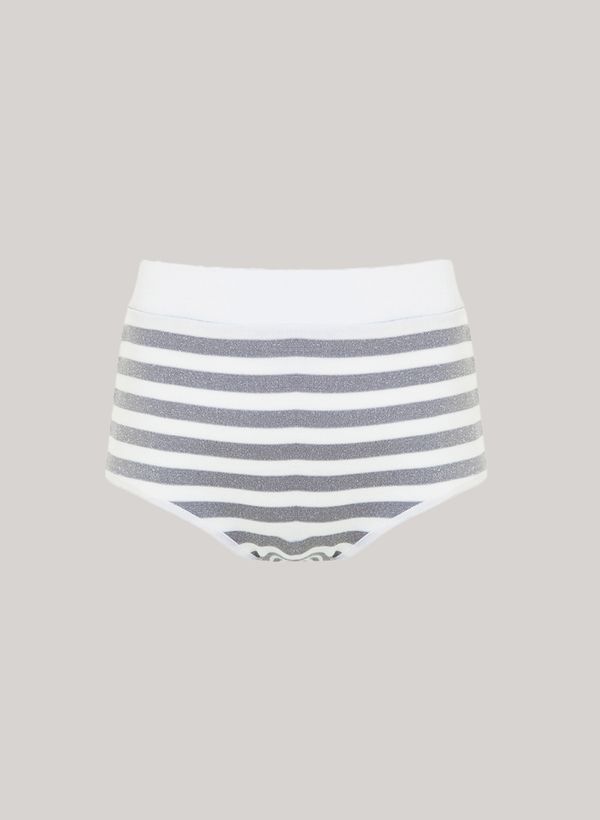 Hot Pant Silver Stripes John John Feminina M