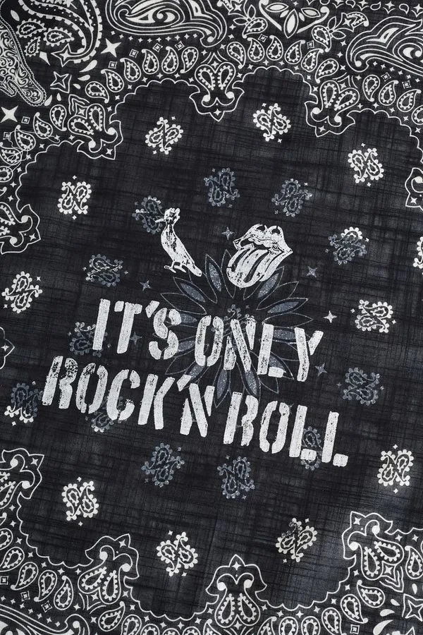 Bandana Only Rockn Roll Marinho - U