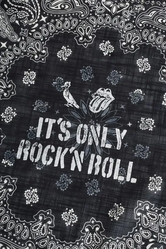 Bandana Only Rockn Roll Marinho - U