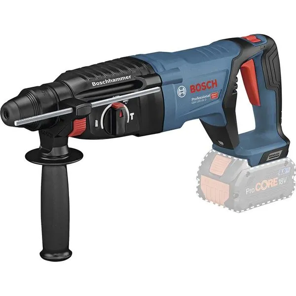 Martelete Perfurado/Rompedor a bateria 18 V (não acompanha) SDS Plus GBH 18V-26 D BOSCH