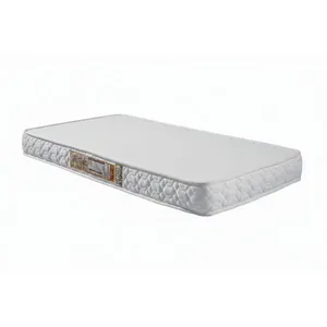Colchão 70x10cm Espuma D18 Infantil Conforto e Segurança para o Berço Antialérgico e Antiácaro Baby Branco