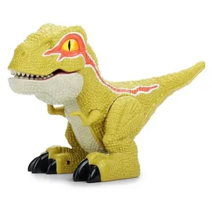 Dinossauro Lança água Com Luz E Som - Alossauro - Dino State - 27 Cm - St Import