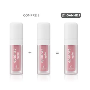 Kit 3 Unidades Lip Oil Hidratante Transparente Epidrat Hyalu Sem Cor