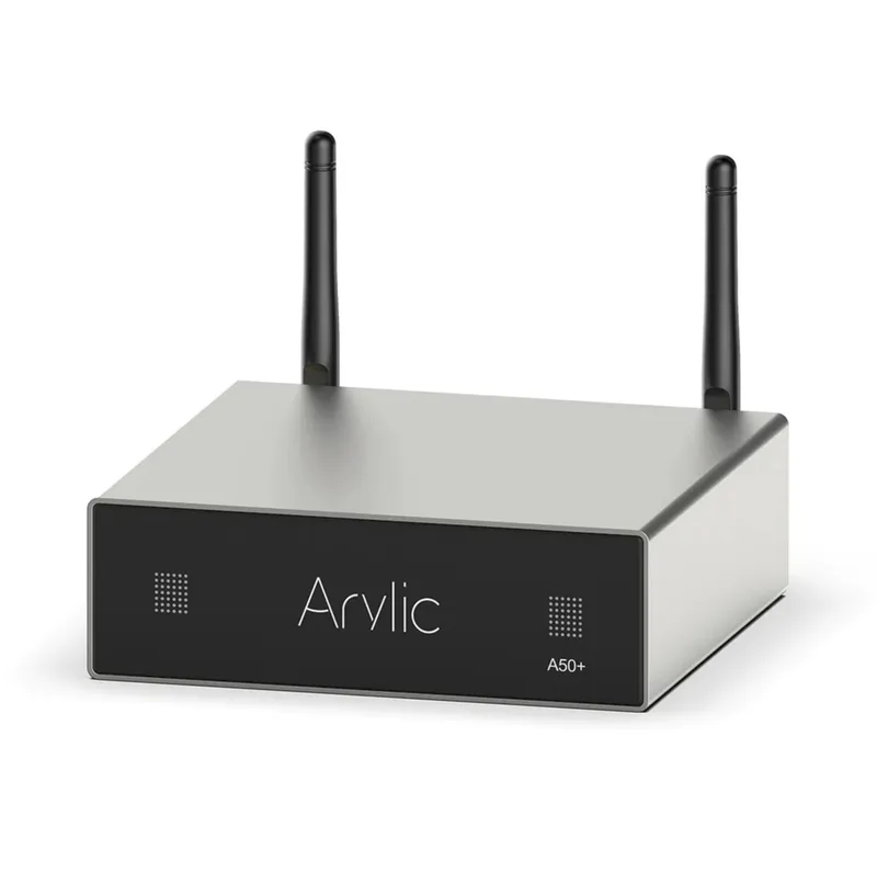 Amplificador Arylic A50+ WiFi, Airplay, Spotify Connect, Bluetooth 5.0, DLNA 2×50-W
