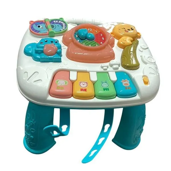 Mesa de Atividades Sensorial Infantil Musical com Suporte para Coordenação Motora, Sons, Luzes e Movimentos Outras Mesa de Atividades Sensorial Infantil Musical com Suporte com Sons, Luzes e Movimentos Outras Marcas