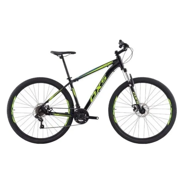 Bicicleta Oxs Aro 29 Glide 100 15,5 Preto E Verde (MP)