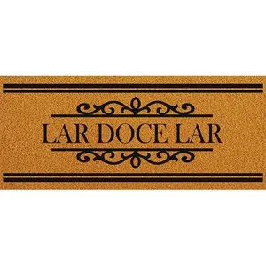 Tapete Retangular Kapazi Lar Doce Lar 30x70cm - 01VILONLDL