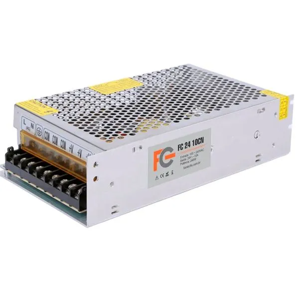 Fonte FC Fontes Chaveada Colmeia 24V 10A 240W (MP)
