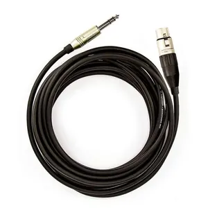 Cabo De Microfone P10 Estereo Para Xlr Amphenol - 40 Mt