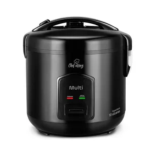 Panela De Arroz 10 Xícaras Função Manter Aquecido 220v-700w Preta Multi - GO501OUT [Reembalado] GO501OUT