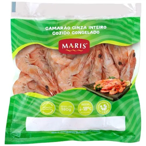 Camarão Maris Inteiro Cozido 25/35 180g