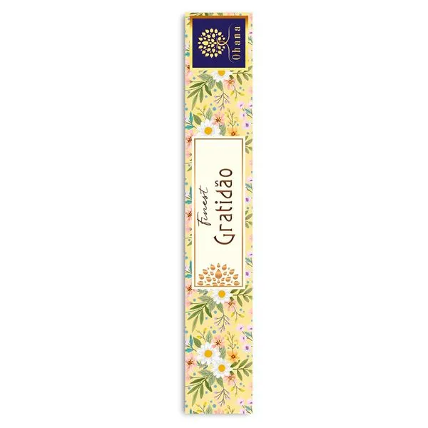 Incenso Premium Finest Gratidão 15 Varetas GRATIDA02 - Ohana