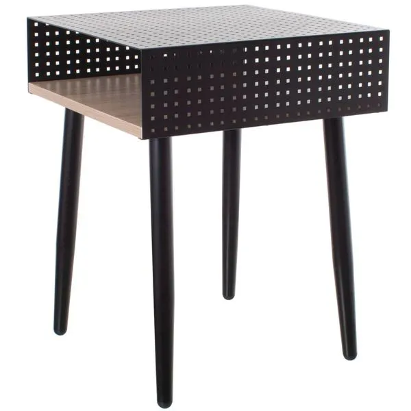 Mesa Lateral Latcor Coffee Table Preta SF14127B