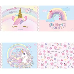 Caderno Cartografia Always Love 60 Folhas Sortido - Animativa