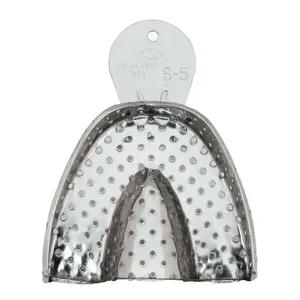 Moldeira Dentada Perfurada em Aço Inox Adulto Tecnodent 5-Superior