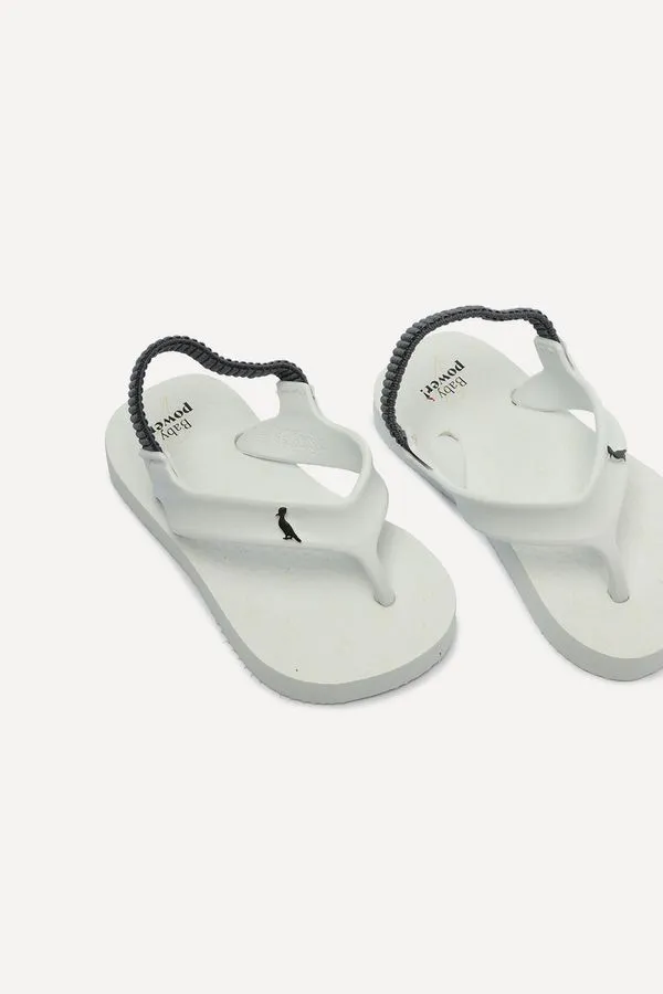 Chinelo Rmi Baby Power Branco/Marinho/Branco - 19/20