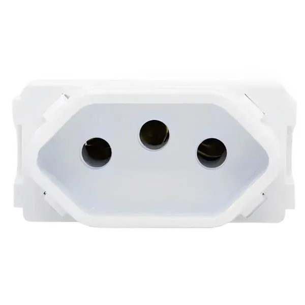 Módulo Tomada 20A Branco - RVB-1200/2 - RAVENNA