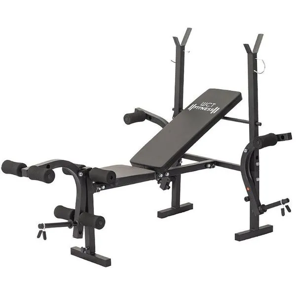 Banco de Supino com Crucifixo Ajustável 4 Posições Até 180kg Uso Doméstico WCT Fitness Banco de Supino com Crucifixo Ajustável 4 Posições 180kg WCT Fitness