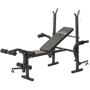 Banco de Supino com Crucifixo Ajustável 4 Posições Até 180kg Uso Doméstico WCT Fitness Banco de Supino com Crucifixo Ajustável 4 Posições 180kg WCT Fitness