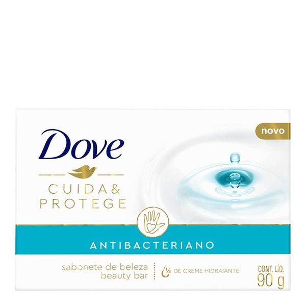 Sabonete em Barra Dove Antibacteriano Cuida e Protege 90g