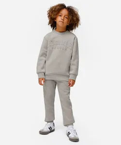 blusão de moletom infantil originals be bold cinza 8