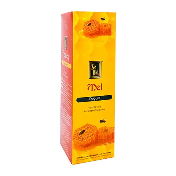 Incensos Zed Black Mel 8461 - Kashimir