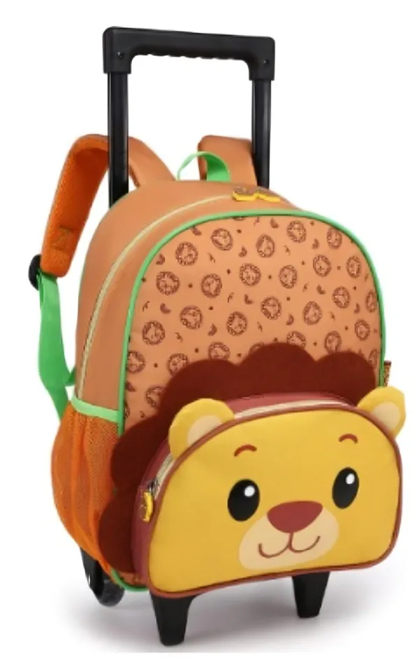 Mochila Com Rodinha Infantil Pets Diversos Modelos