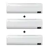 Kit Ar Condicionados 2x12.000 Btu E 18.000 Btu Sem Vento WindFree Frio 220V 220v