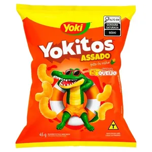 Salgadinho Queijo Lua 45g 4512 - Yokitos